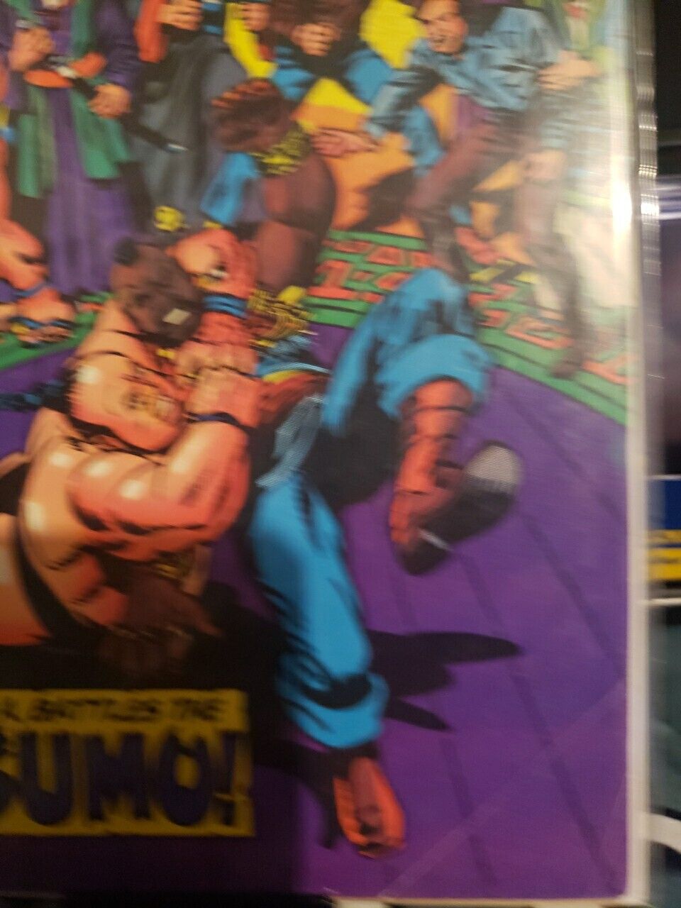 The A-Team #2 April Marvel Comics B.A. Battles The Sumo! - 1984 Newsstand