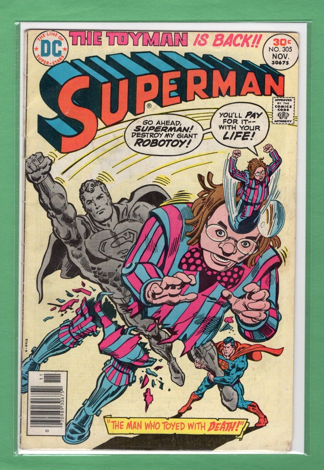 Superman (Nov 1976, DC) #305 Newsstand
