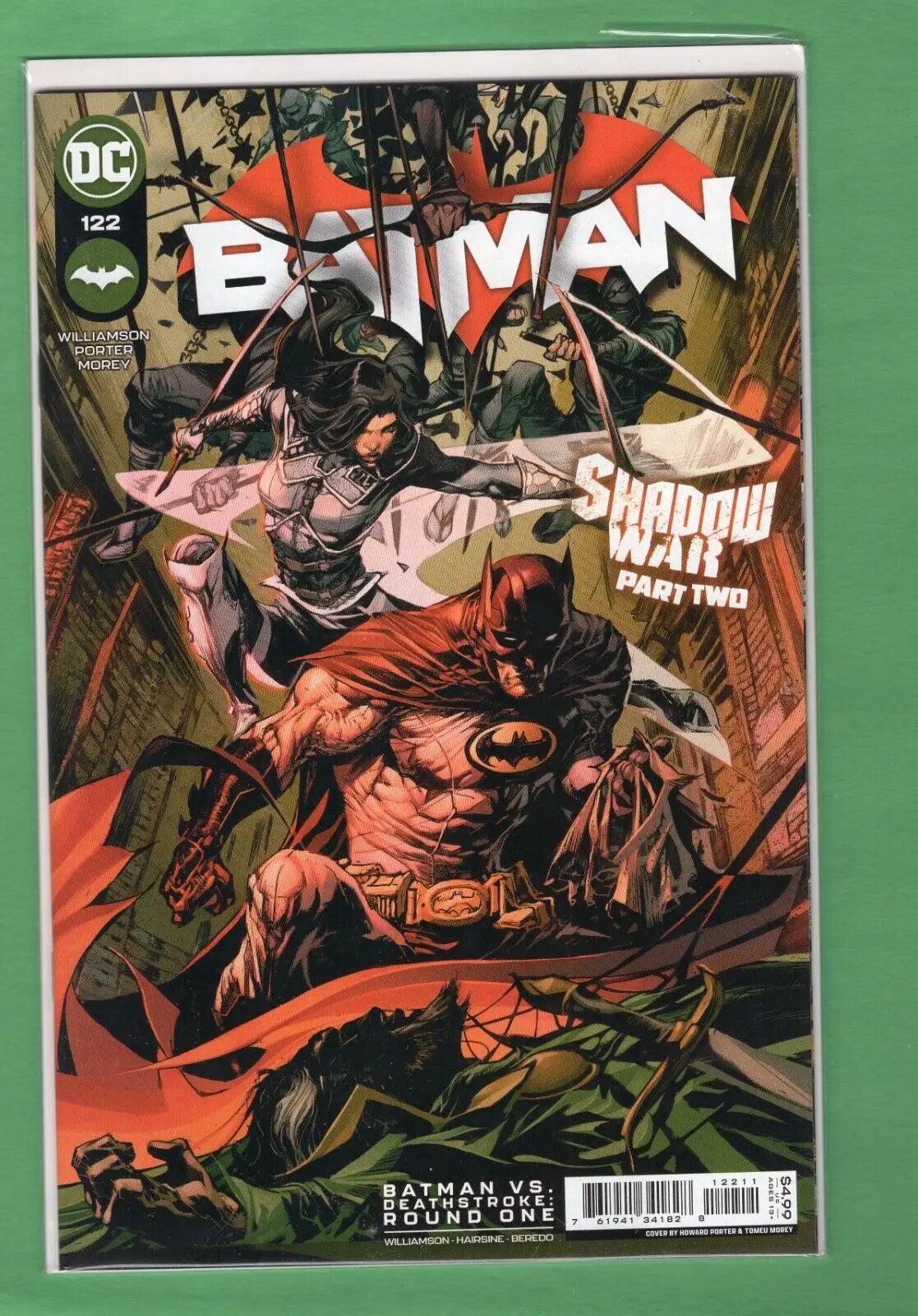 BATMAN #122 (DC 2022) DEATHSTROKE "Shadow War Pt.2"