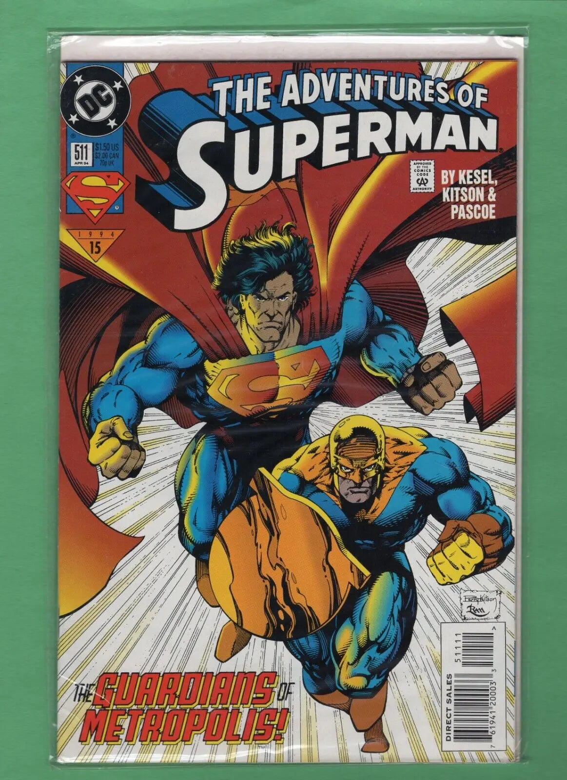 Adventures of Superman #511 - 1987 series DC comics