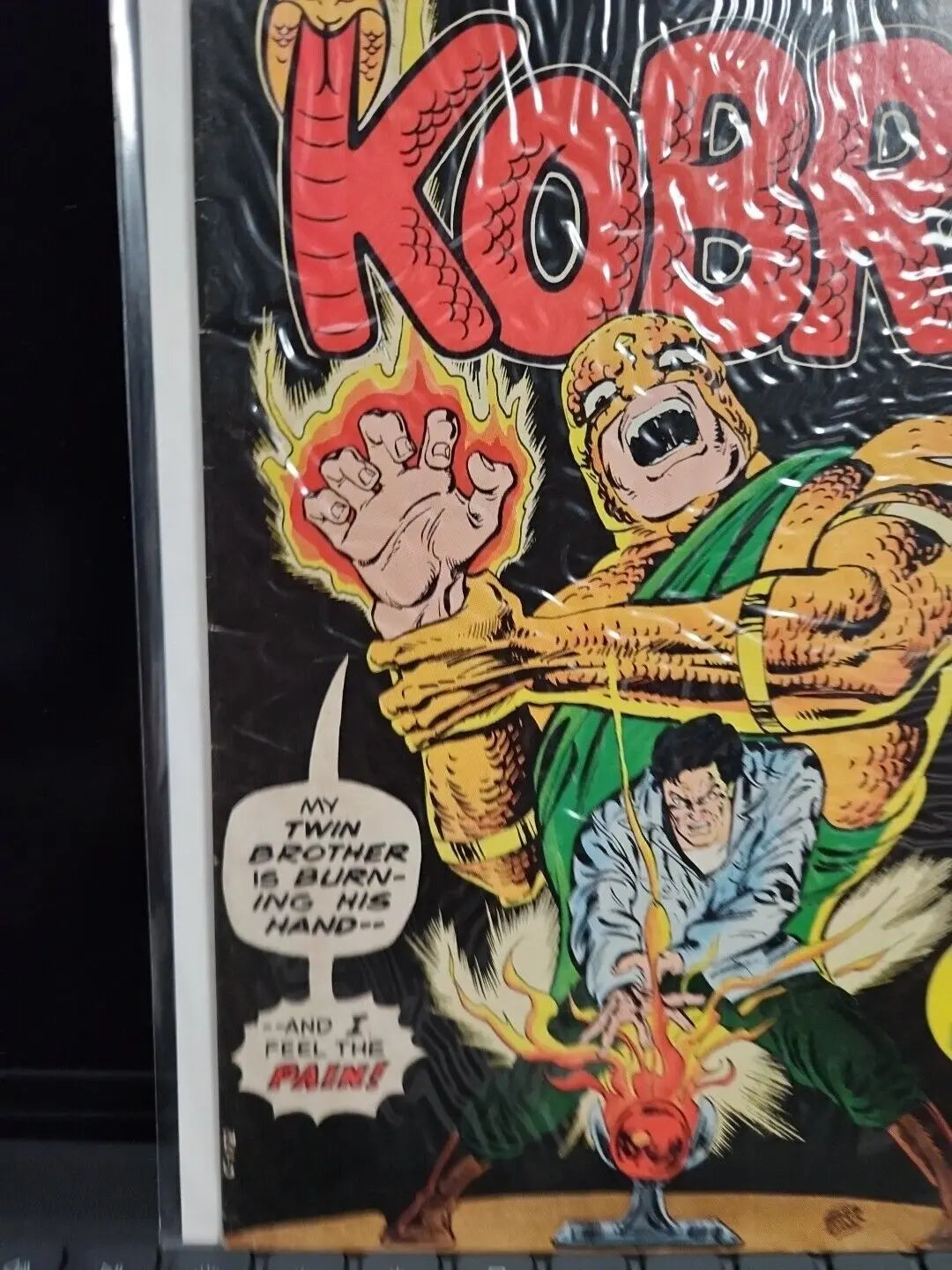 Kobra #1 Feb Mar 1976 DC Comics Jack Kirby Ernie Chan cover, 1st app. English