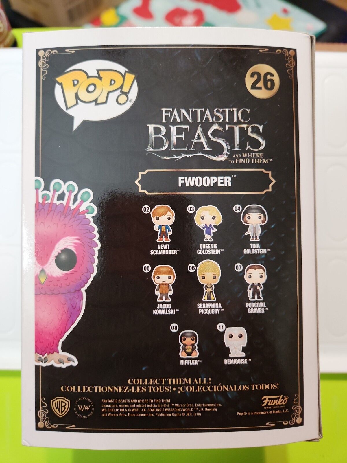 Funko Pop! Fwooper #26 Fantastic Beasts - Funko Shop Exclusive Vinyl Figure