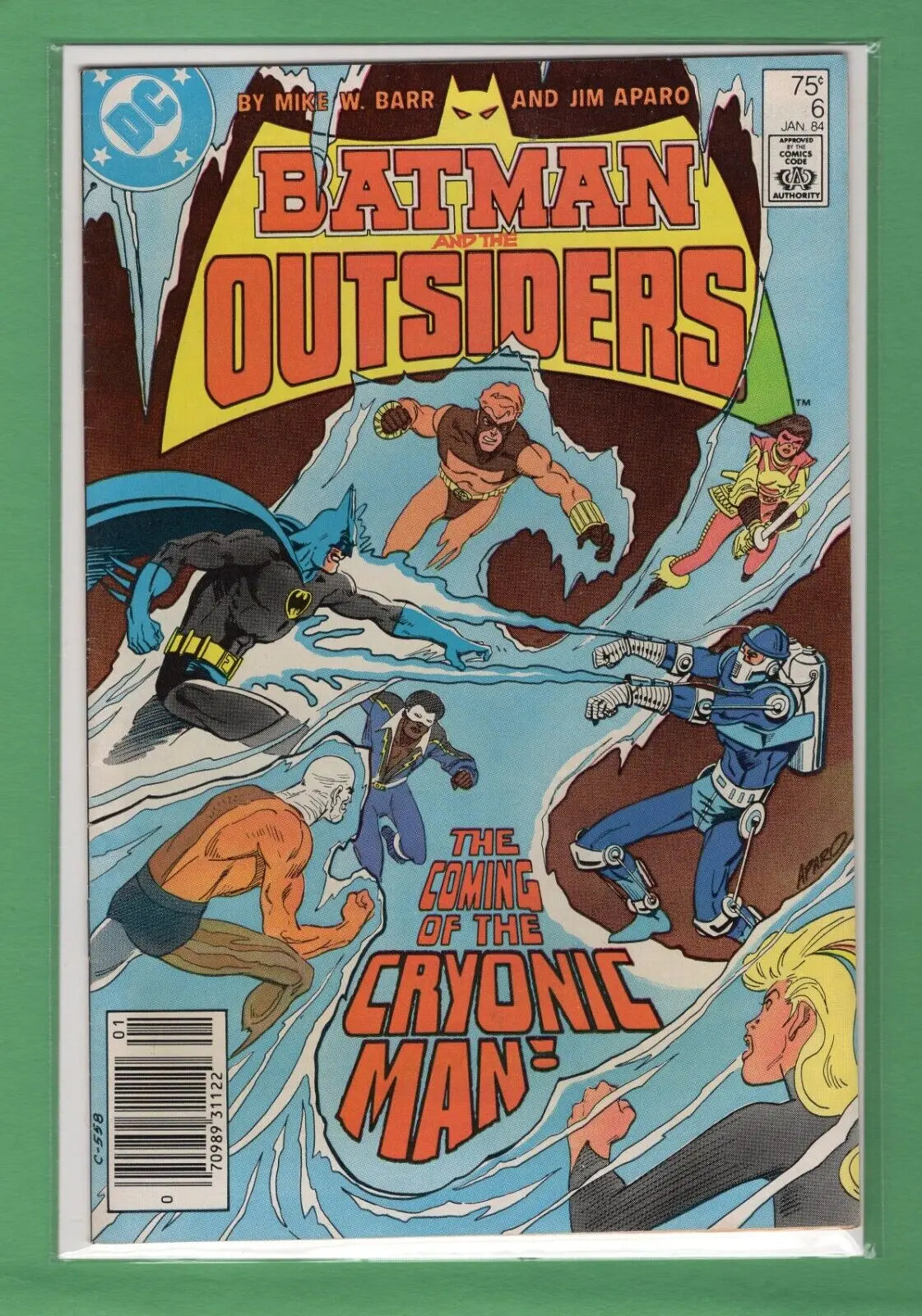 Batman and the Outsiders #6 (1983 Series) DC Comics