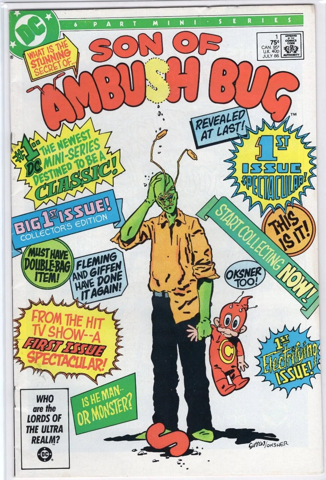 Son of Ambush Bug #1 VF 1986 DC Comics