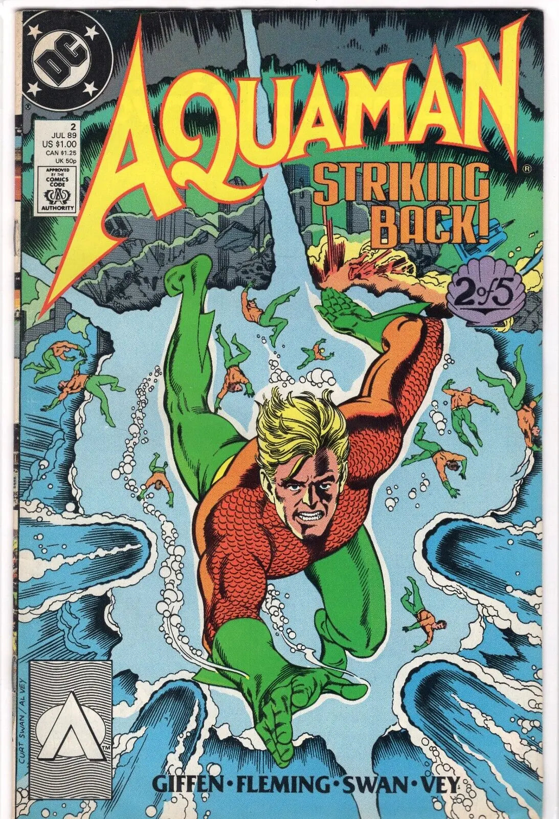 Aquaman Striking Back #2 - DC Comic Books