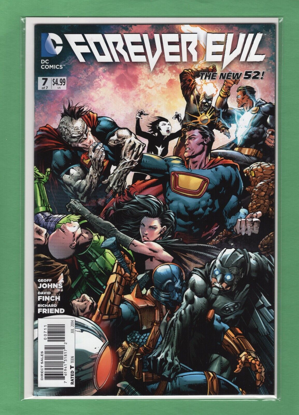 Forever Evil #7 Superman - 2014 DC Comics