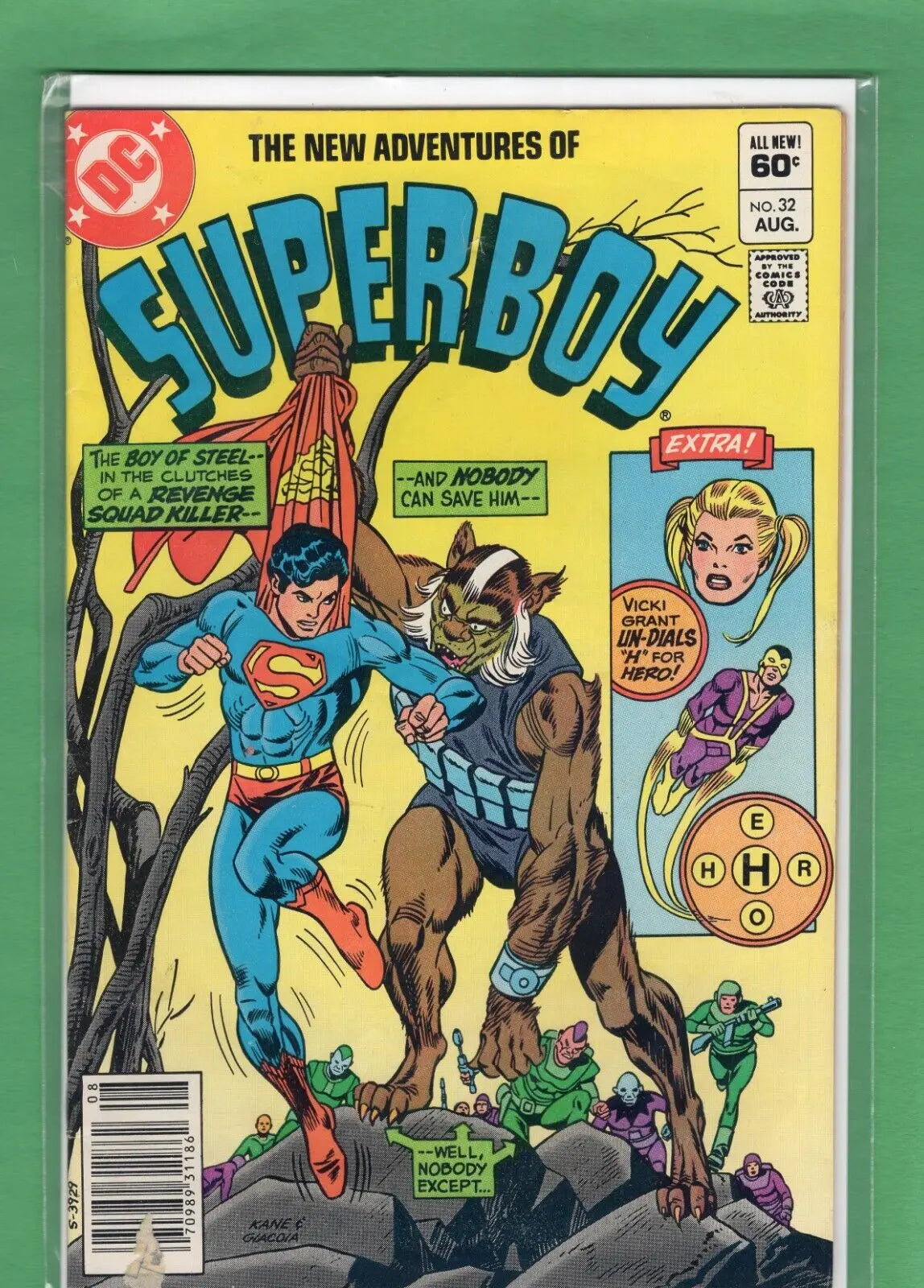 DC Comic New Adventures Superboy #32 Aug 1982 Save Superboy Or Die