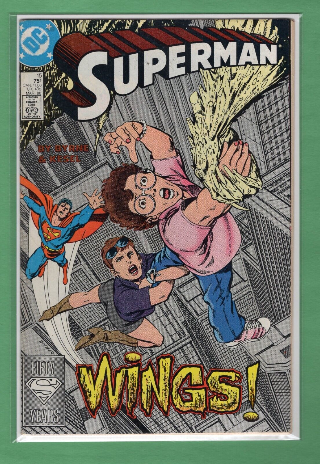 Superman #15 1988 DC Comics Comic Book