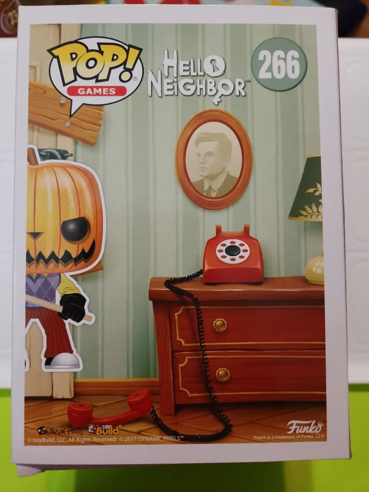 Funko Pop Hello Neighbor Pumpkinhead Glows In The Dark Toys R Us Exclusive #266