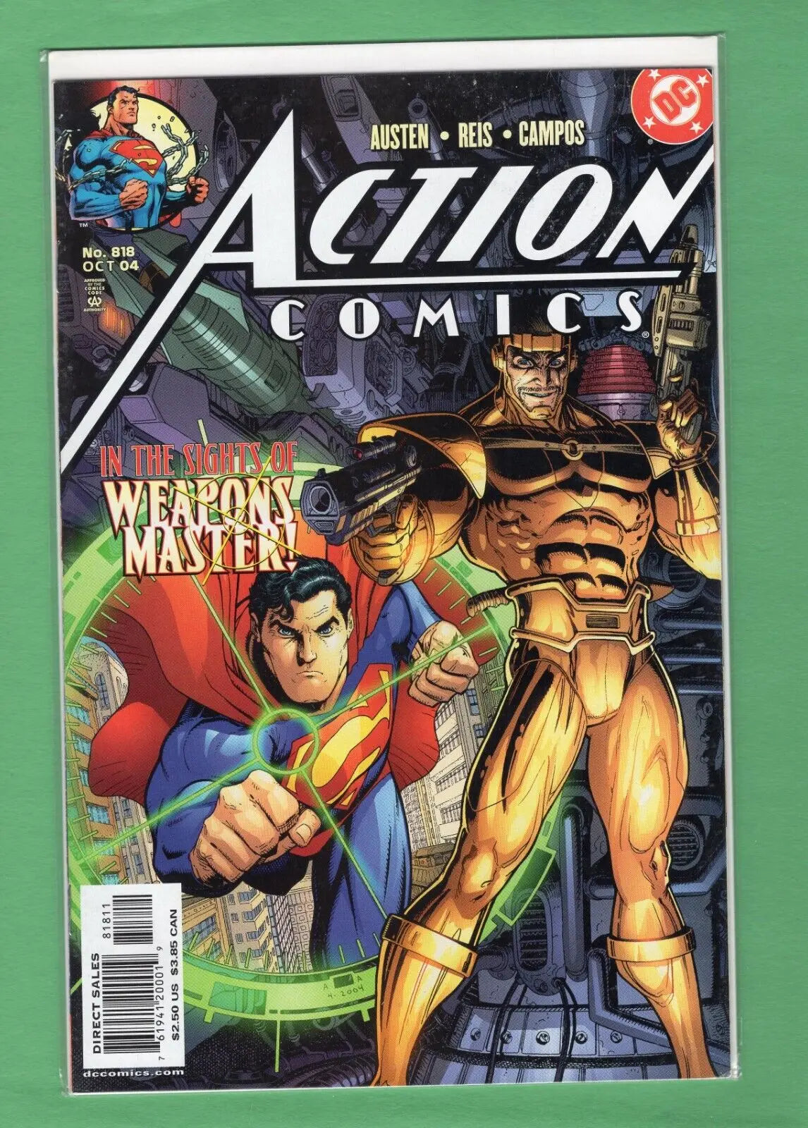 ACTION COMICS 818 SUPERMAN ARTHUR ADAMS COVER DC COMICS 2004