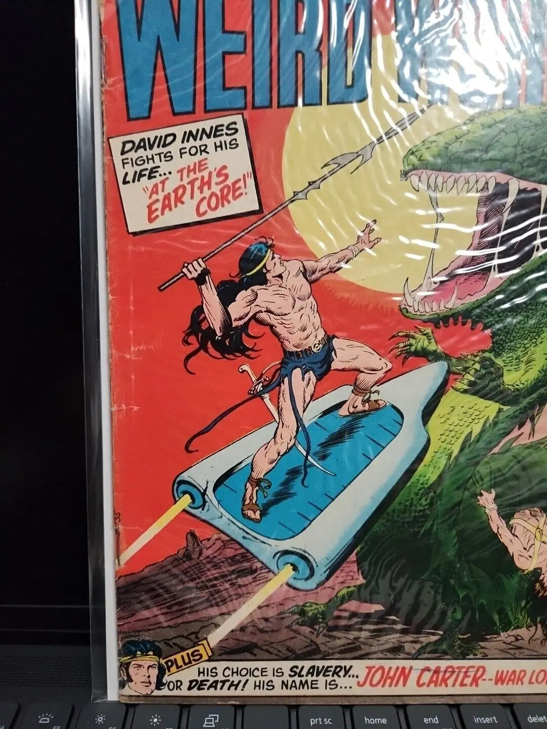 DC Tarzan Weird Worlds "John Carter War Lord of Mars!" #2 Nov 1972 Comic Book