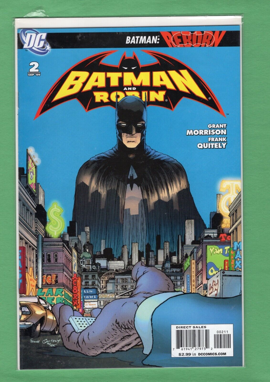 DC COMIC #2 SEP 2009 BATMAN AND ROBIN