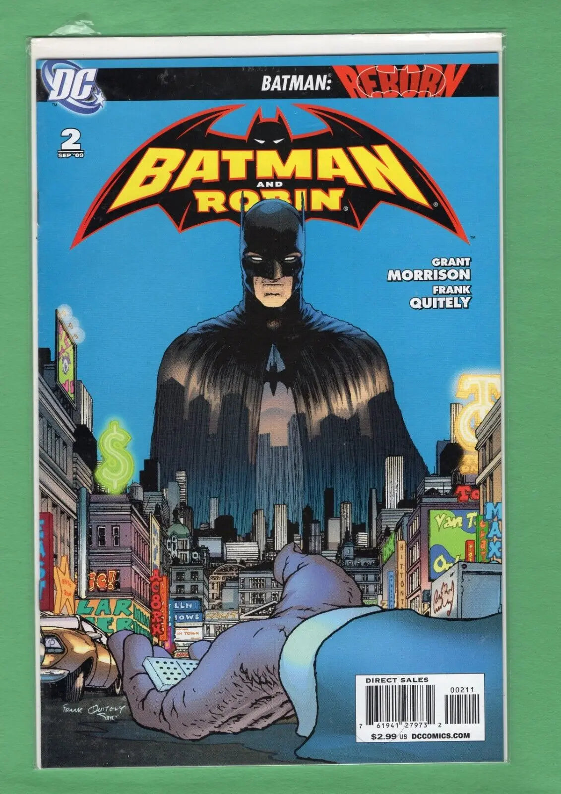 DC COMIC #2 SEP 2009 BATMAN AND ROBIN