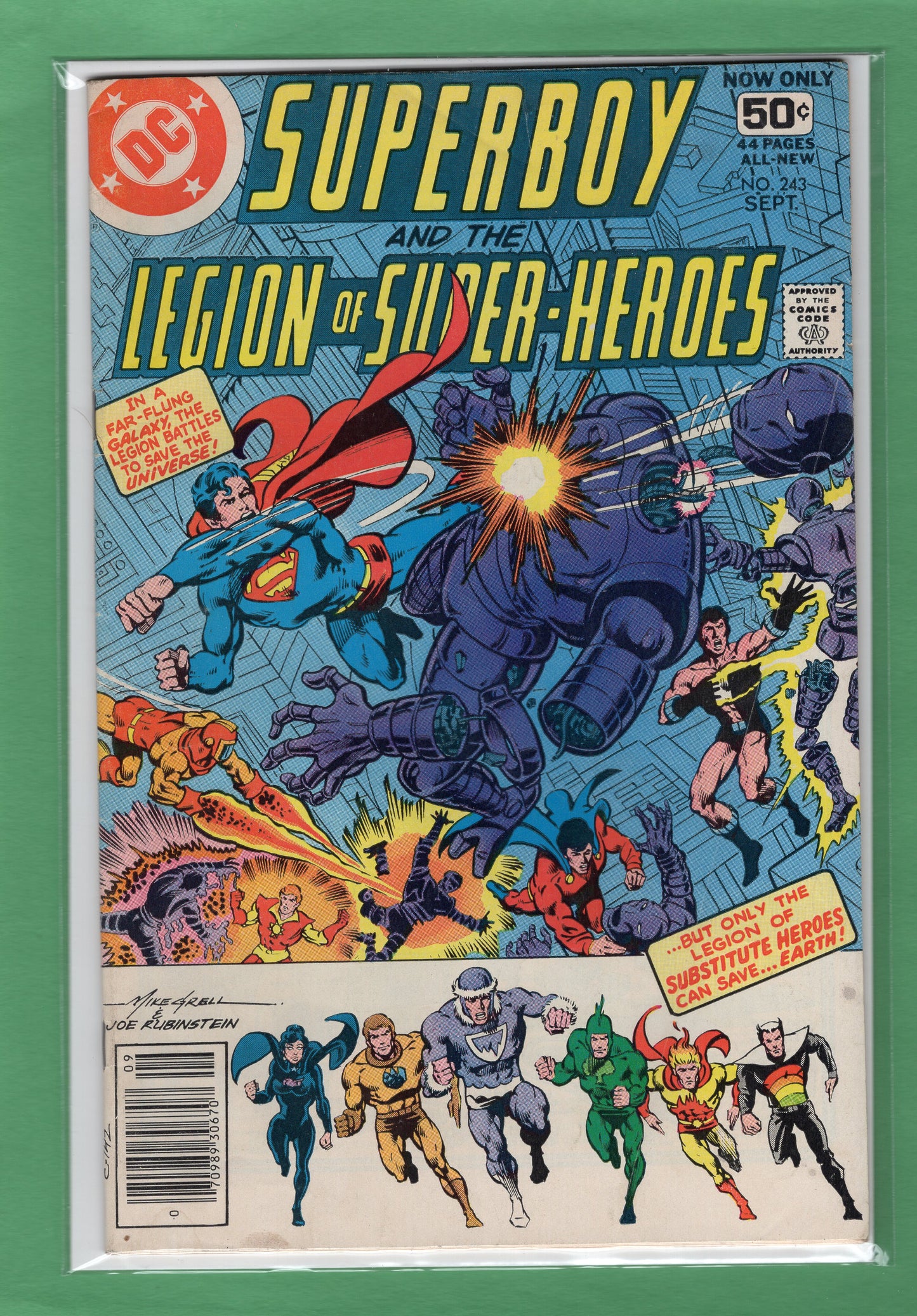 Superboy and the Legion of Super-Heroes #243 1978 - DC Comic Book