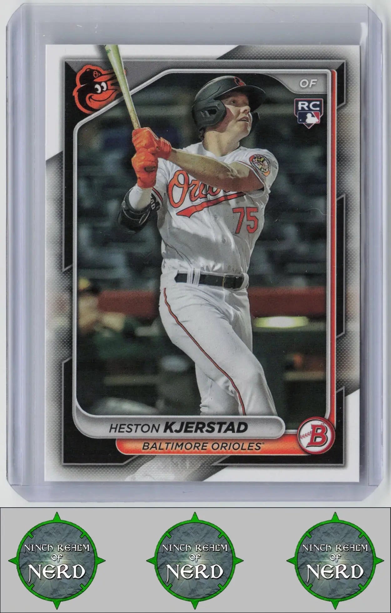 Heston Kjerstad 2024 Bowman #9 RC Baltimore Orioles CDP