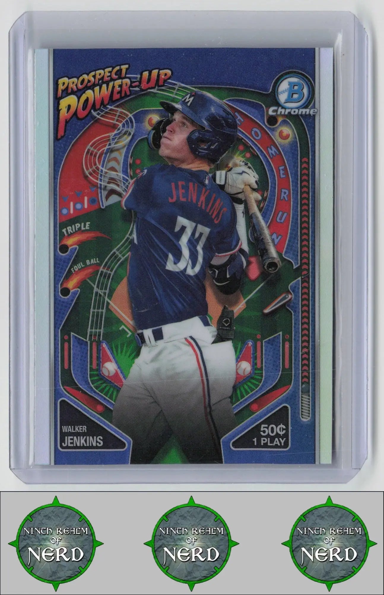 Walker Jenkins 2024 Bowman Prospect Power-Up #PP-1 Minnesota Twins CDP