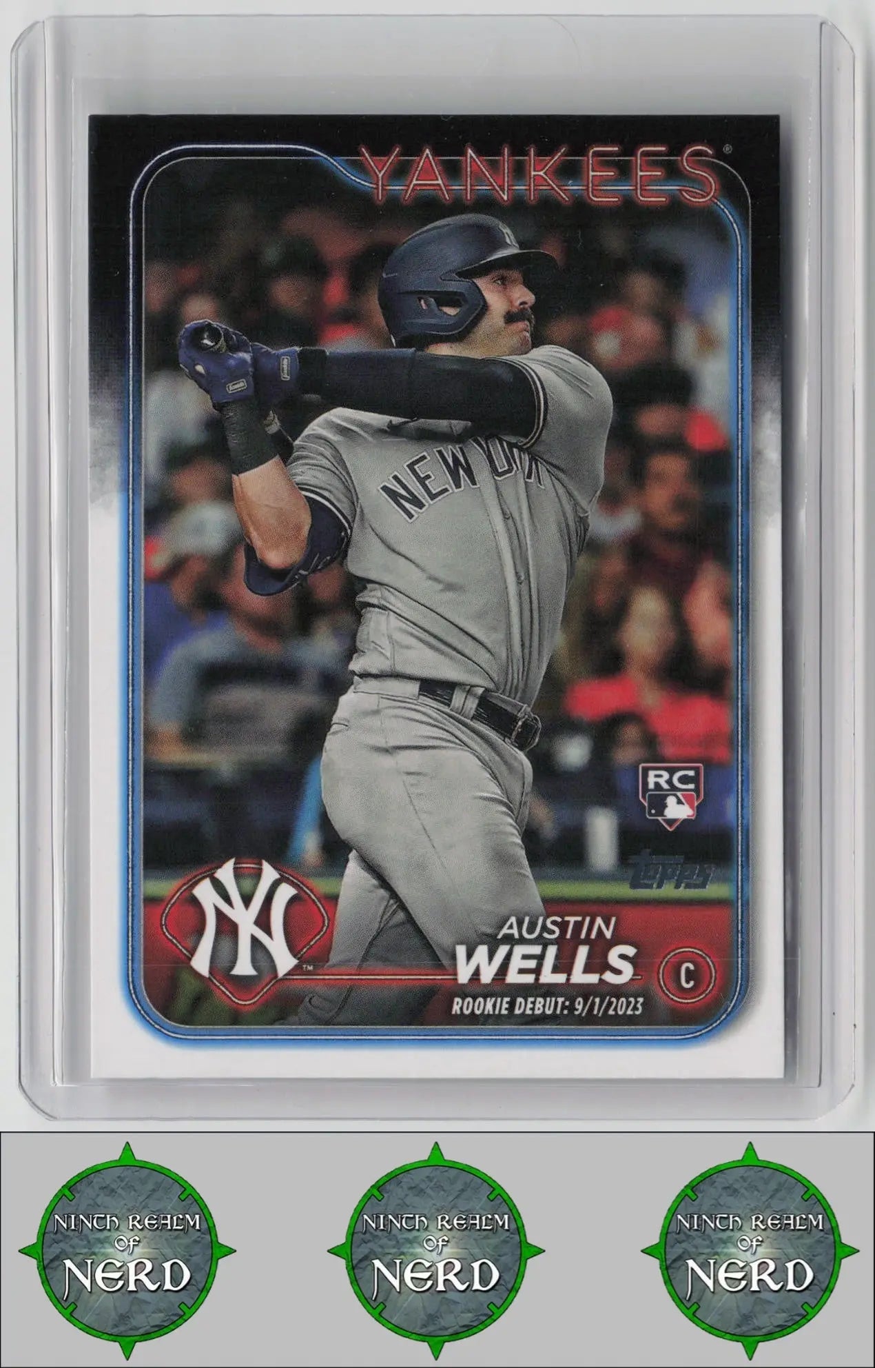 Austin Wells 2024 Topps Update #US325 New York Yankees CDP