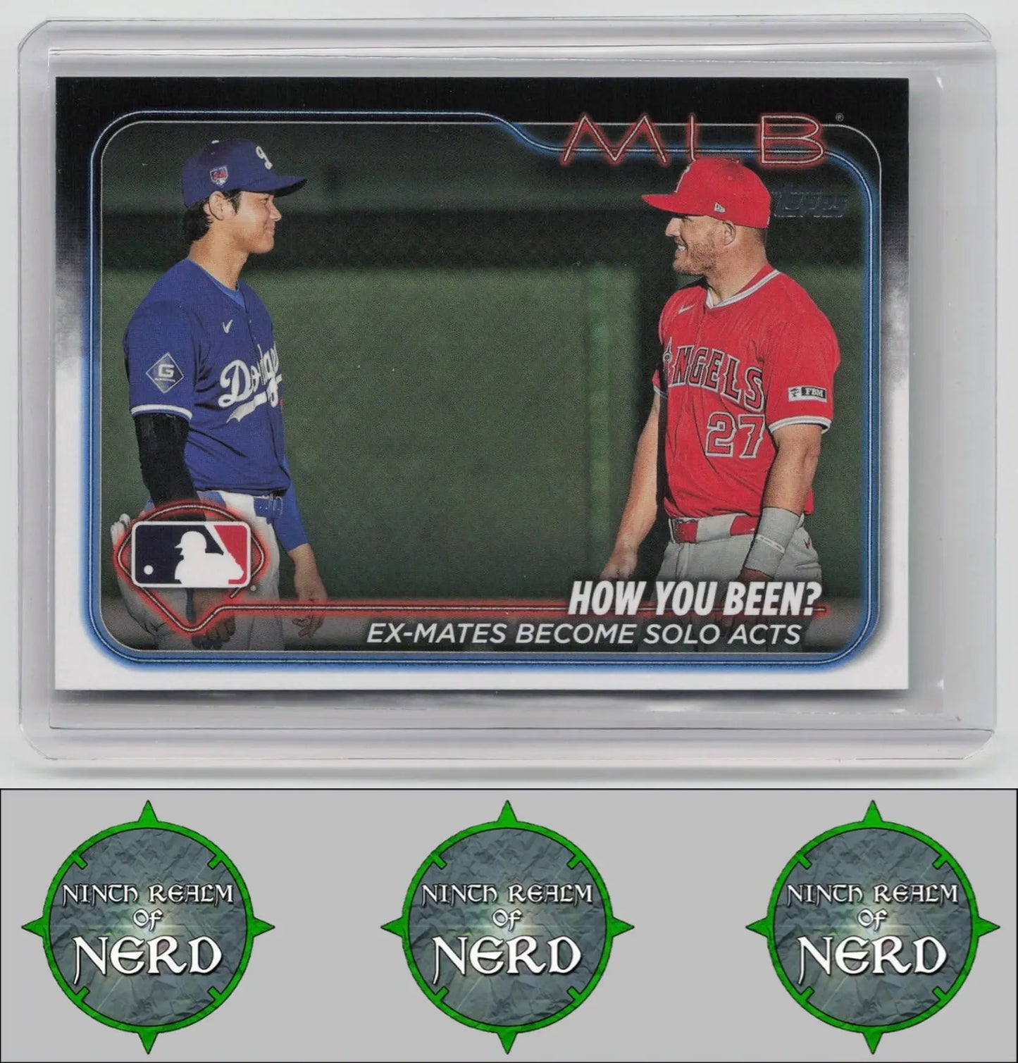 Shohei Ohtani Mike Trout 2024 Topps Update How You Been? #US76 CDP