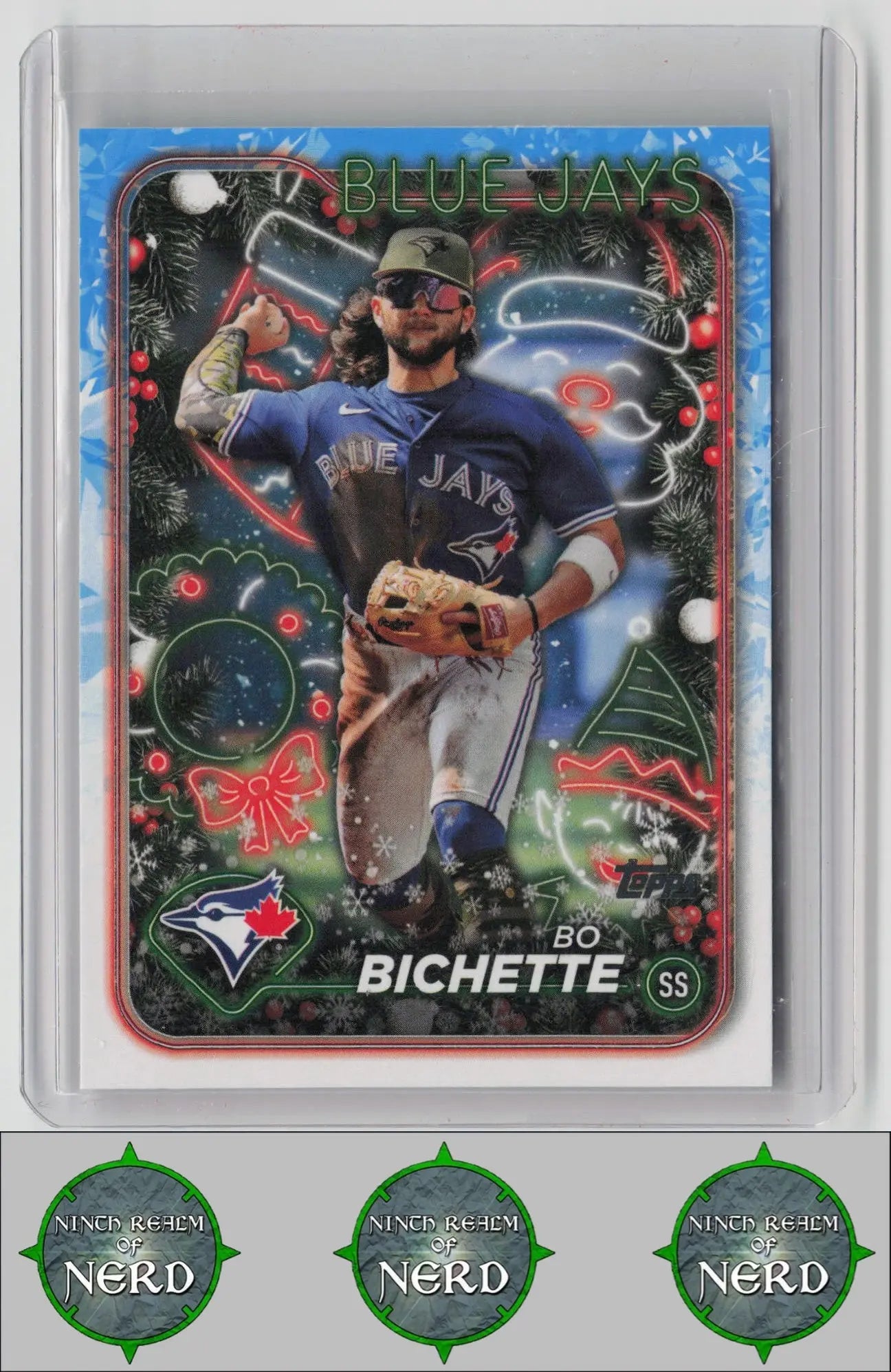 Bo Bichette 2024 Topps Holiday #H33 Toronto Blue Jays CDP