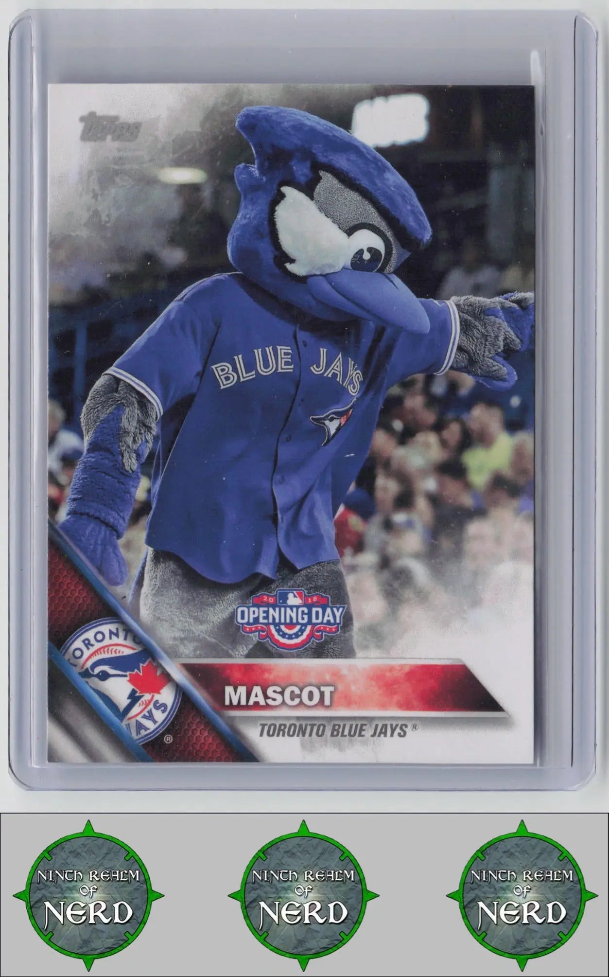 Ace 2016 Topps Opening Day Mascots #M-25 Toronto Blue Jays CDP
