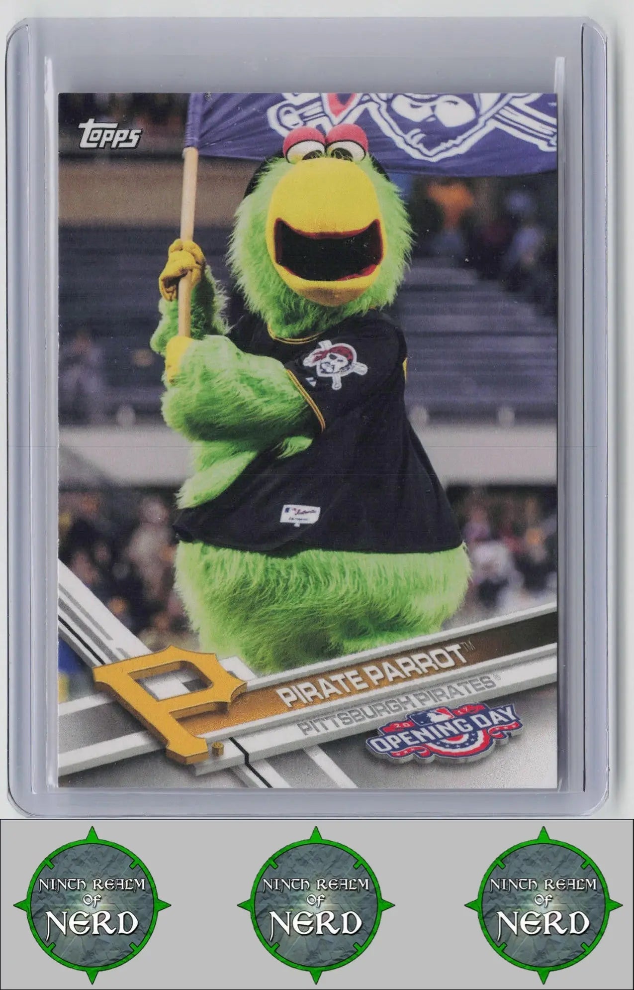 Pirate Parrot 2017 Topps Opening Day Mascots #M-12 Pittsburgh Pirates CDP