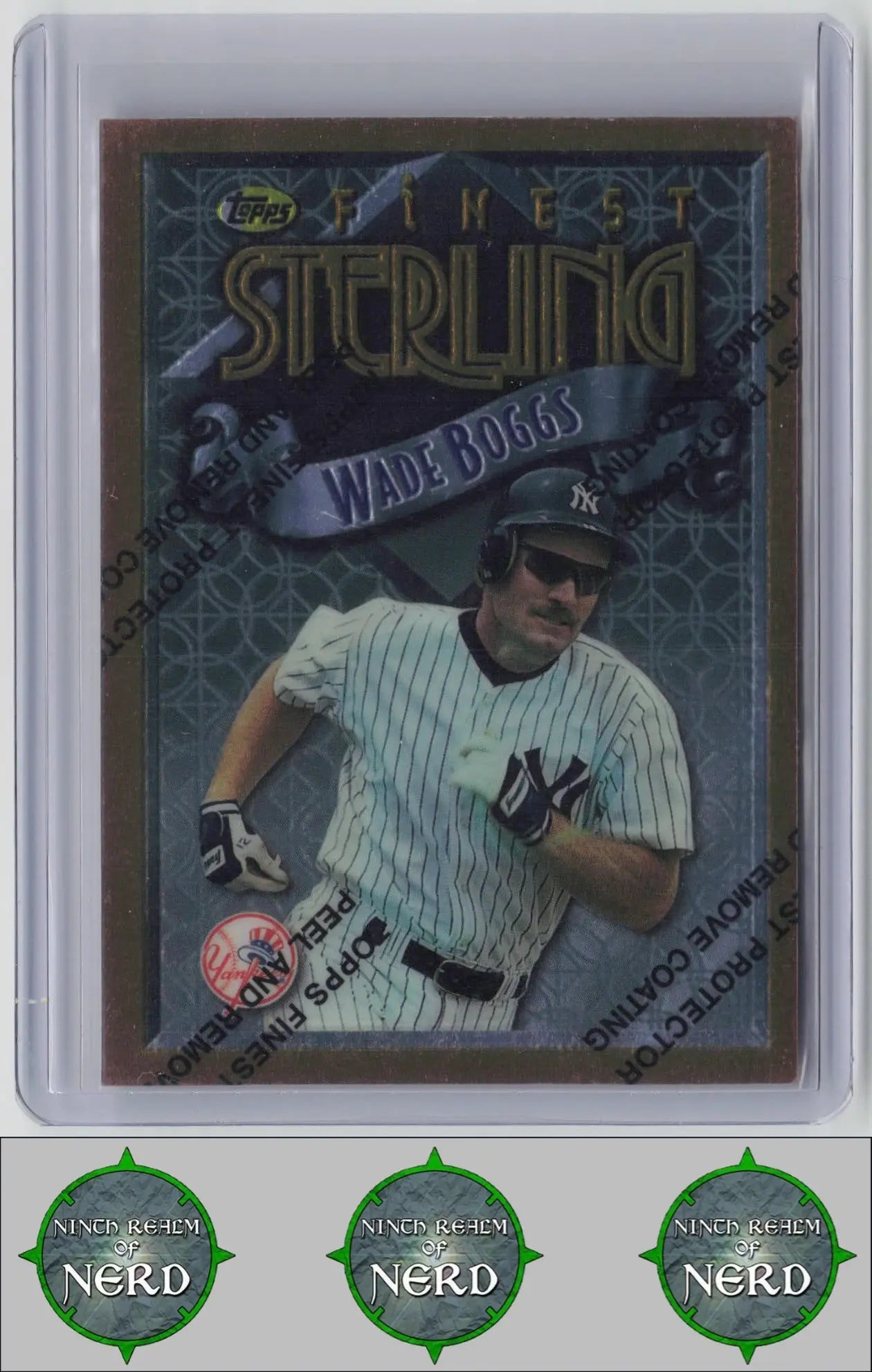 Wade Boggs 1996 Finest #301 New York Yankees CDP
