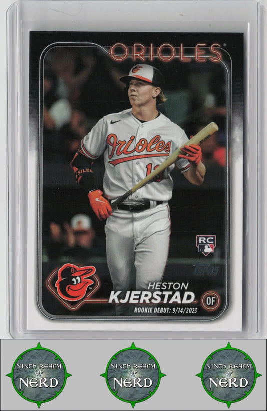 Heston Kjerstad 2024 Topps Chrome Update Refractors #USC120 Baltimore Orioles CDP