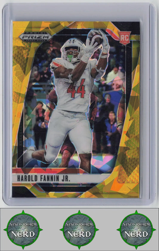 Harold Fannin Jr. 2025 Panini Prizm Draft Picks Prizms Gold Ice #33