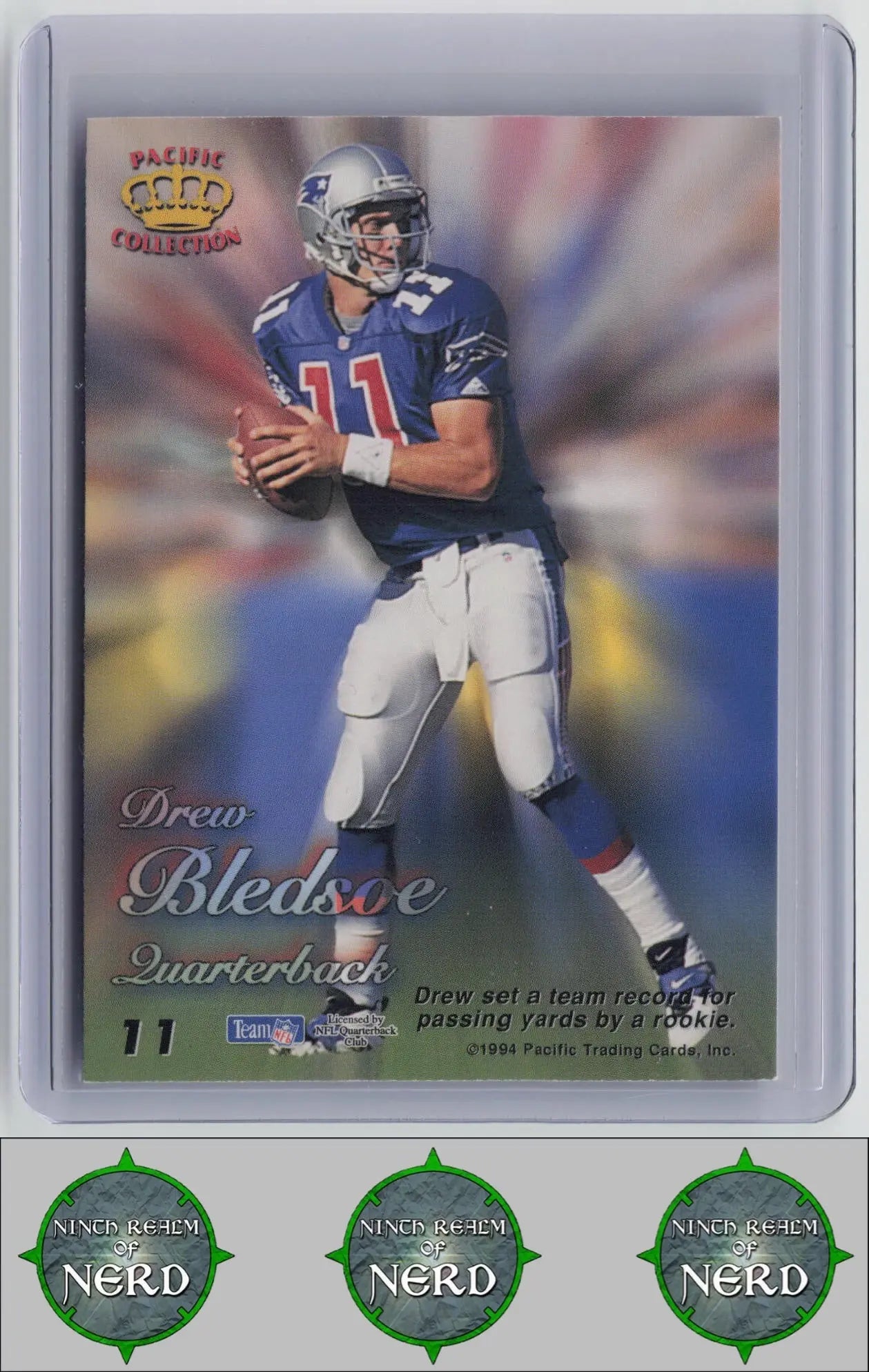 Drew Bledsoe 1994 Pacific Prisms #11 New England Patriots