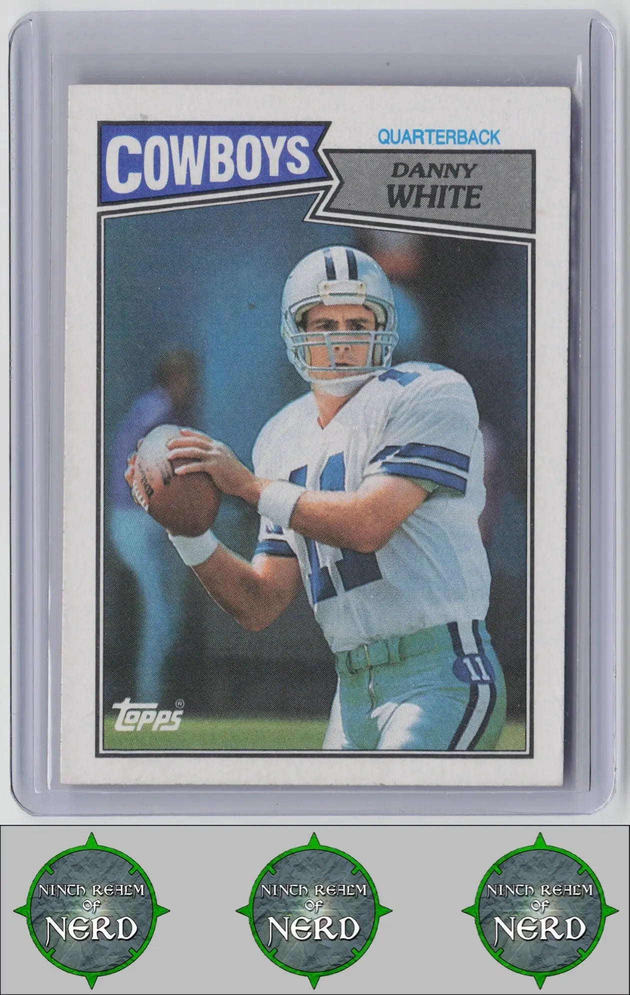 Danny White 1987 Topps #261 Dallas Cowboys CDP