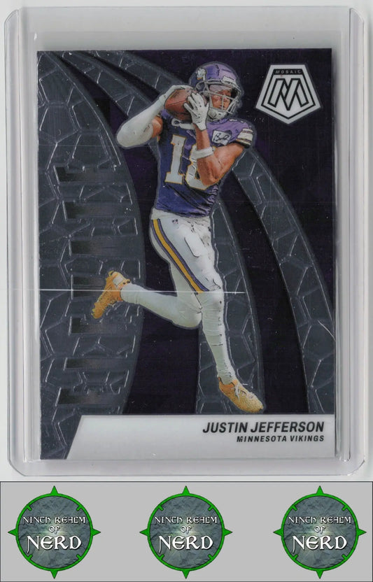 Justin Jefferson 2024 Panini Mosaic Elevate #12 Minnesota Vikings CDP