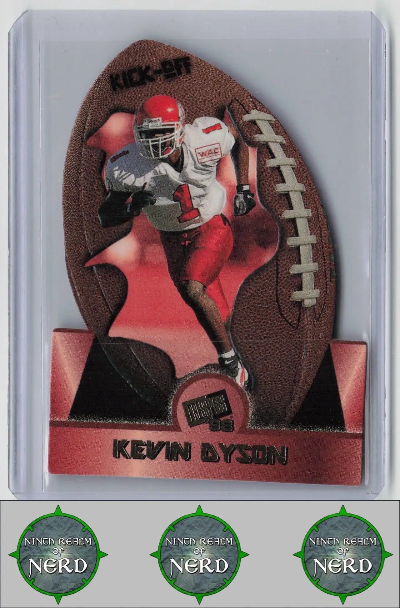 Kevin Dyson 1998 Press Pass Kick-Off #KO16 Utah Utes CDP