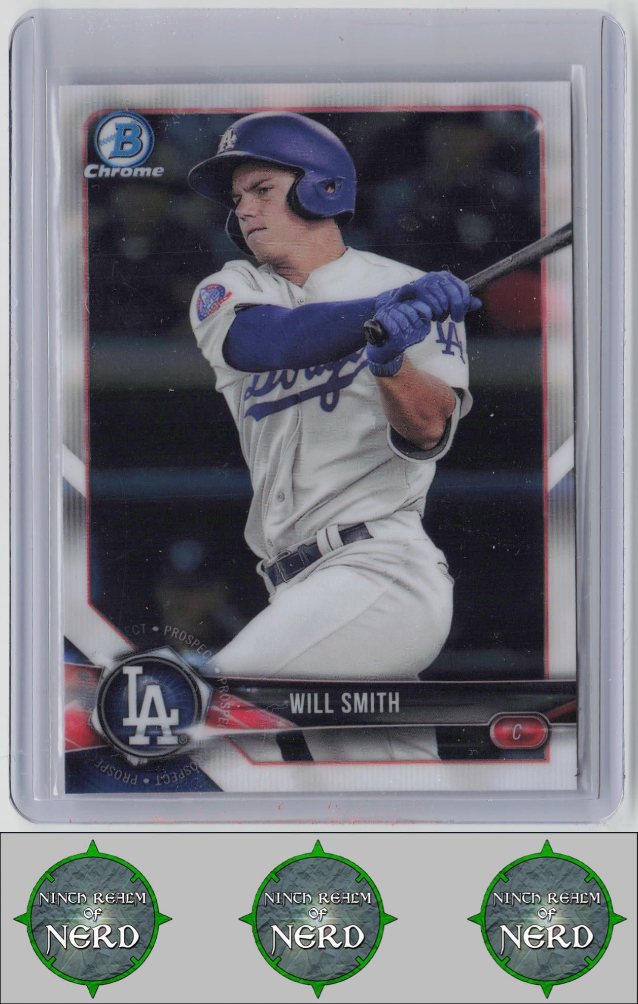 Will Smith 2018 Bowman Chrome Prospects #BCP20 Los Angeles Dodgers