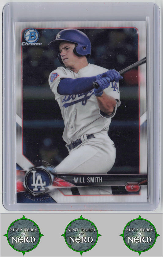 Will Smith 2018 Bowman Chrome Prospects #BCP20 Los Angeles Dodgers