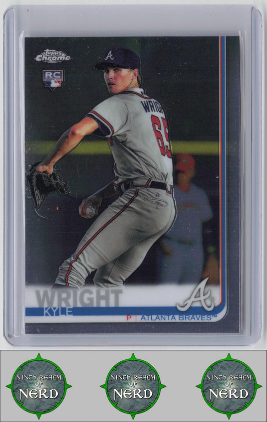 Kyle Wright 2019 Topps Chrome #120 RC Atlanta Braves