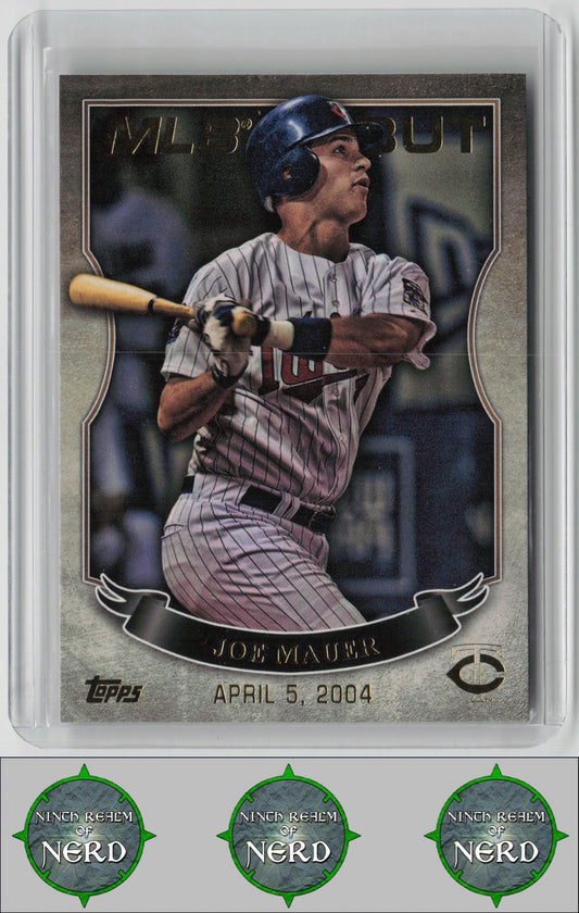Joe Mauer 2016 Topps MLB Debut Gold (Series 1) #MLBD-21 Minnesota Twins