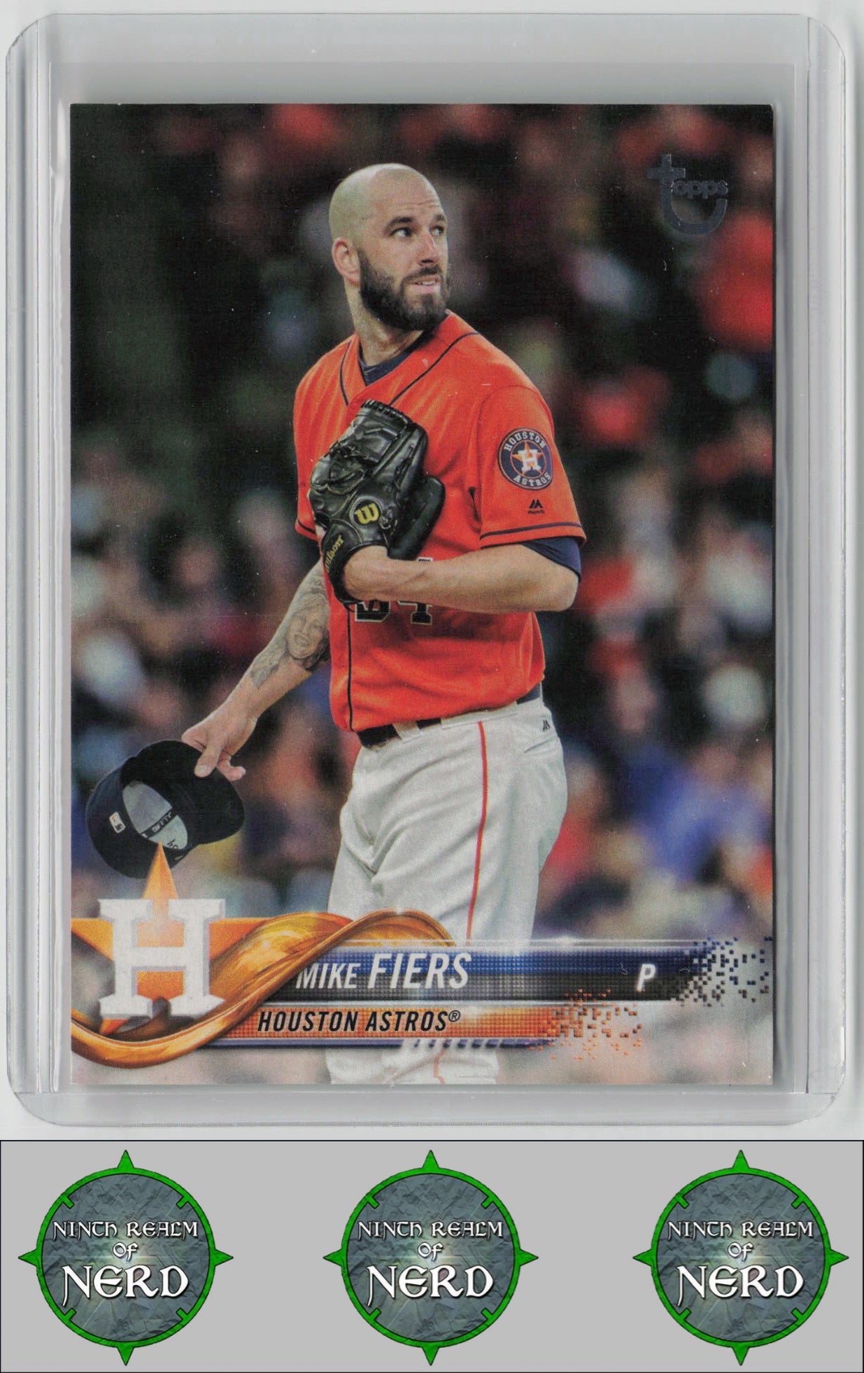 Mike Fiers 2018 Topps #184 Houston Astros