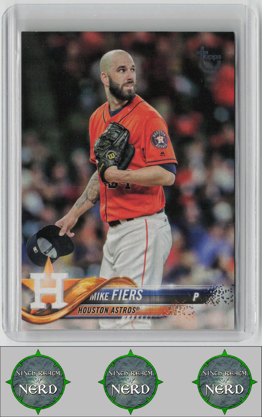 Mike Fiers 2018 Topps #184 Houston Astros