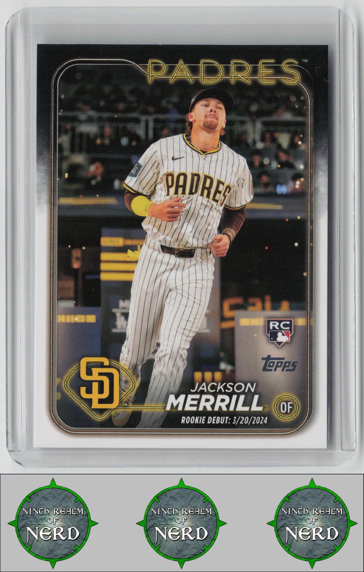 Jackson Merrill 2024 Topps Update #US169 San Diego Padres