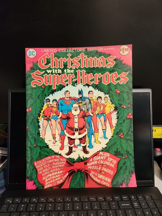 “Christmas With The Super-Heroes” Limited Collectors Edition DC Comic Book 1975 