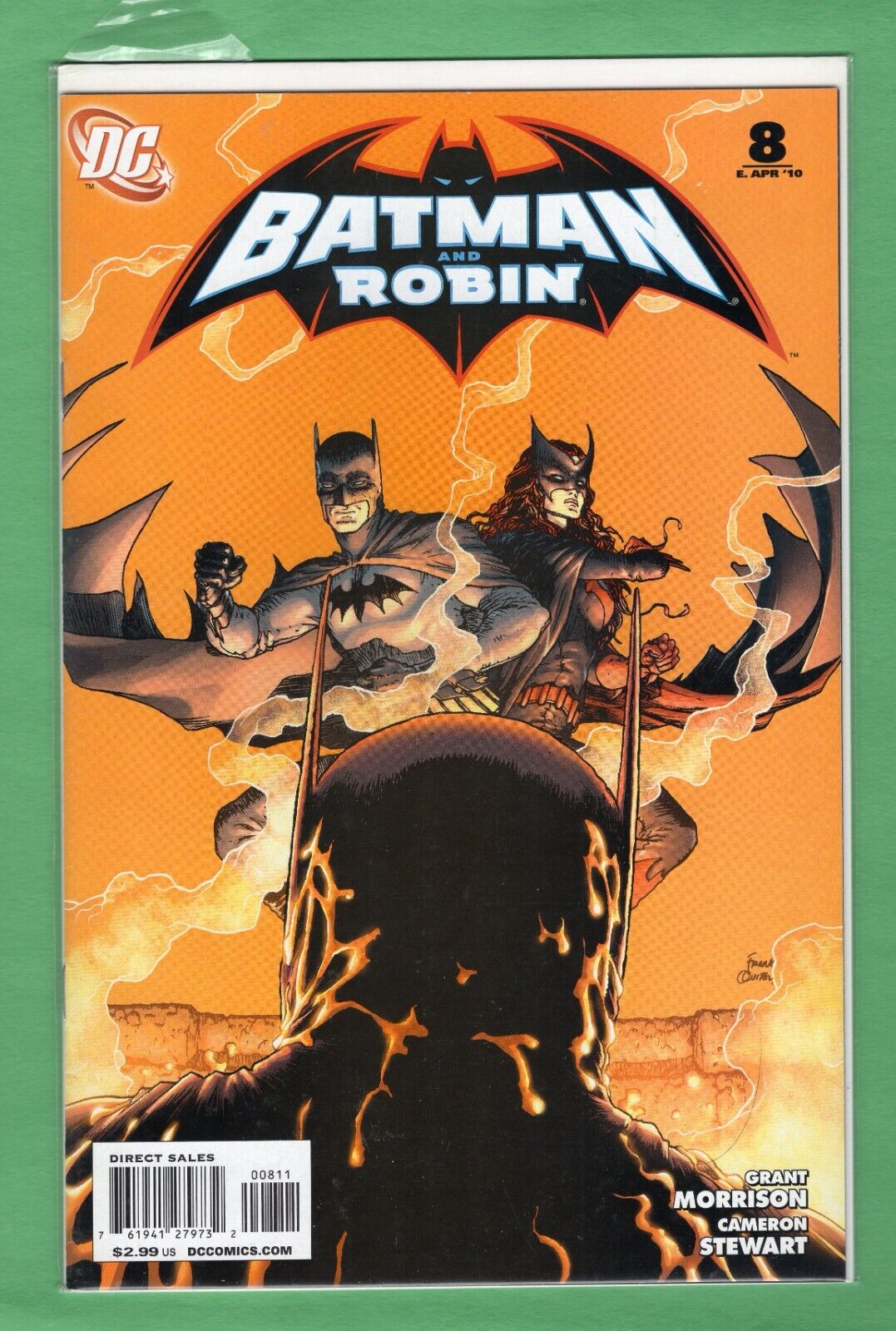 Batman and Robin #8 Guest Starring Batwoman DC Comics 2010 Grant Morrison