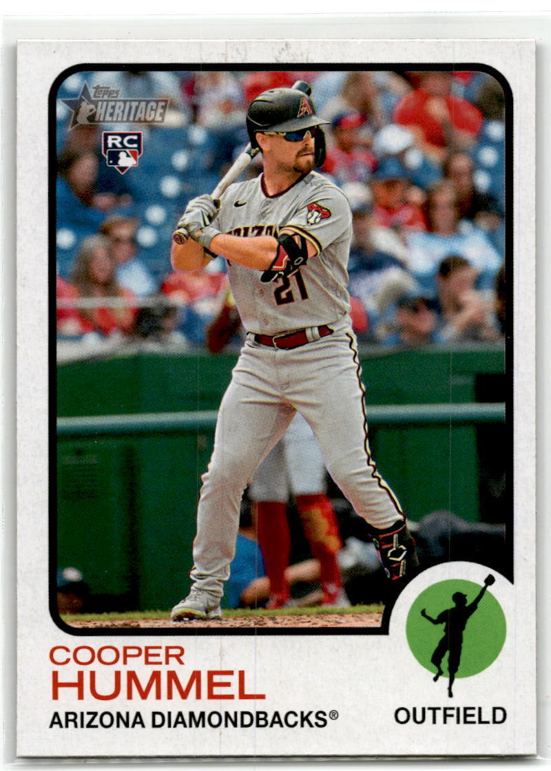 2022 Topps Heritage #504 Cooper Hummel NM