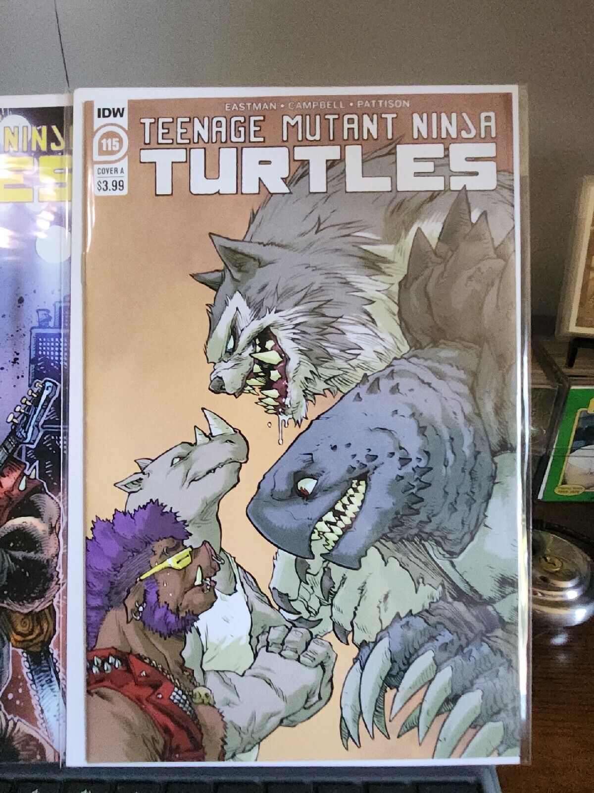 Teenage Mutant Ninja Turtles #115 Cover A B Set 1:10 NM