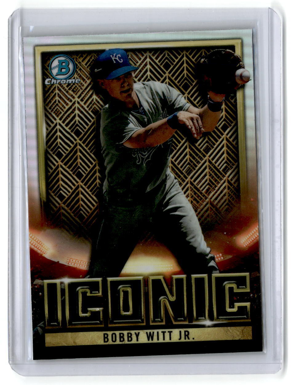 2023 Bowman Chrome #BI-6 Bobby Witt Jr. Bowman Iconic