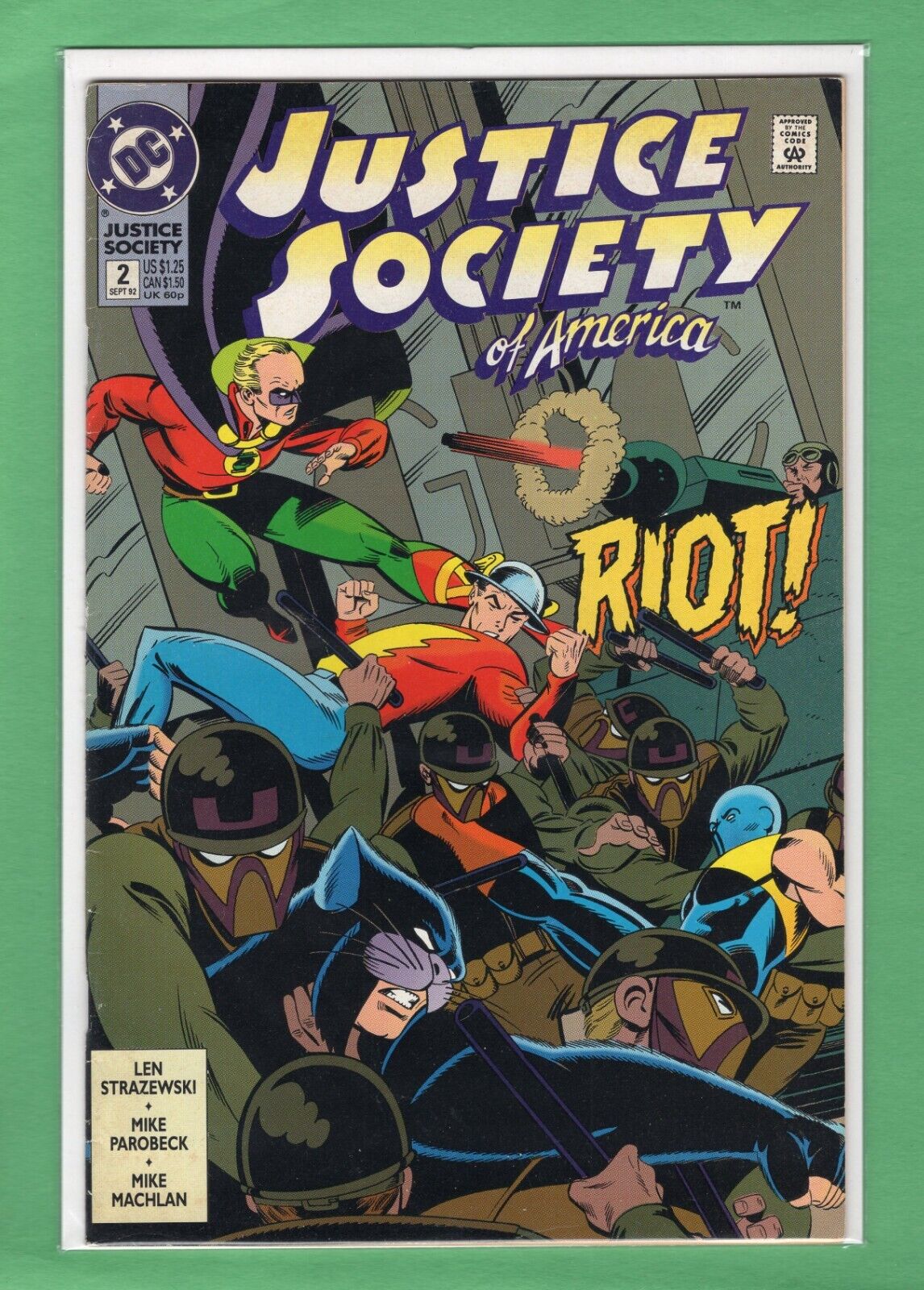 Justice Society of America # 2 DC Comics 1992