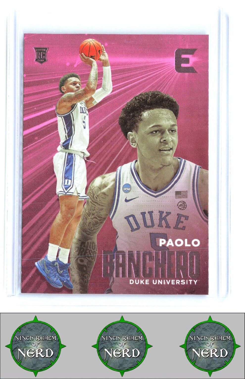 2022 Panini Chronicles Draft Picks #2 Paolo Banchero Essentials Pink