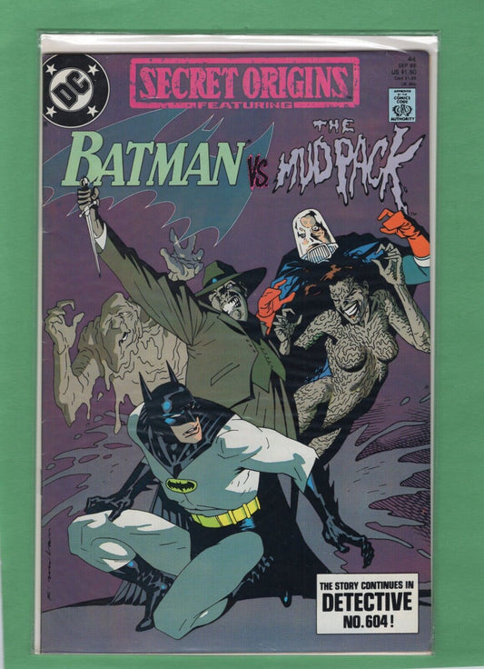 Secret Origins Featuring Batman VS. The Mud Pack DC Comics
