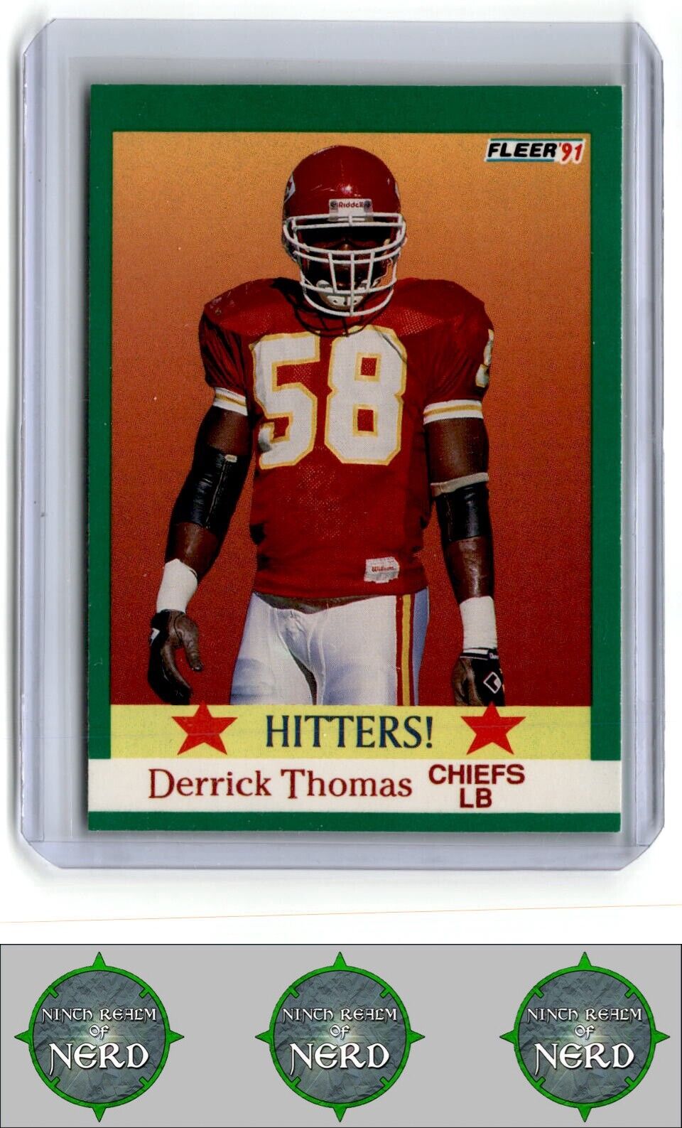 1991 Fleer #400 Derrick Thomas