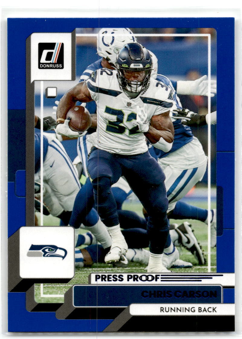 2022 Donruss #33 Chris Carson NM