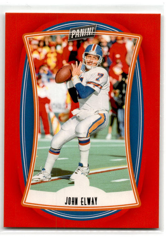 2022 Panini NFL Player of the Day #87 John Elway Red NM